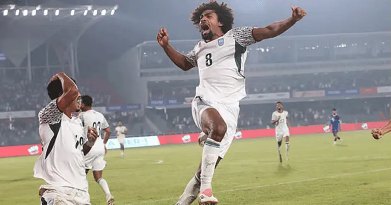 হামজা চৌধুরীর উদযাপন